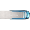 Флеш-накопитель USB 3.0 32GB SanDisk Ultra Flair корпус металл/синий